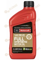 Ford Motorcraft 0w20 Full Synthetic 0,946л - фото