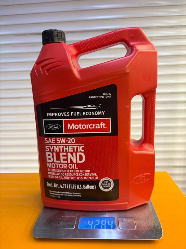 Ford Motorcraft 5w20 Synthetic Blend 4,73л