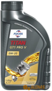 Fuchs Titan GT1 Pro V 0W-20 1л