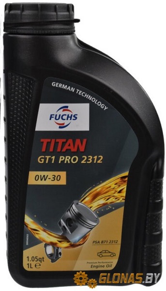 Fuchs Titan GT1 Pro 2312 0W-30 1л