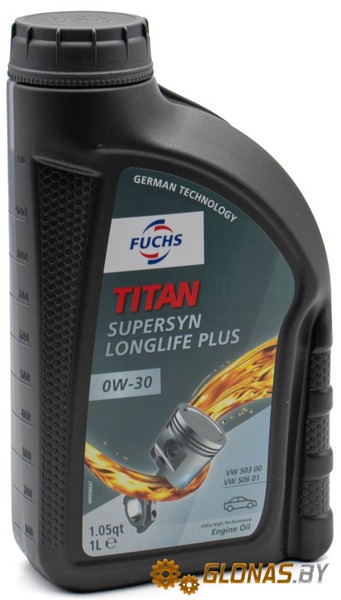 Fuchs Titan Supersyn Longlife Plus 0W-30 1л