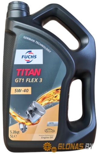 Fuchs Titan GT1 Flex 3 5w-40 5л