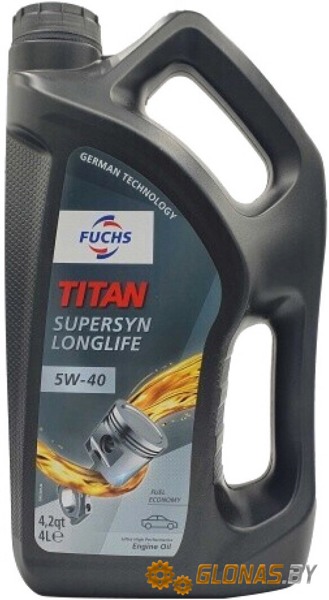 Fuchs Titan Supersyn Longlife 5W-40 4л