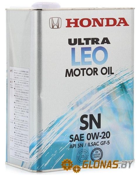 Honda Ultra Leo 0W-20 SN 4л