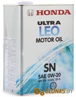 Honda Ultra Leo 0W-20 SN 4л - фото