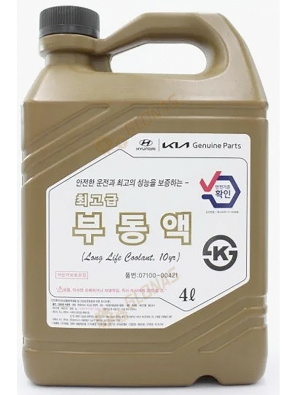 Hyundai Kia Mobis Long Life Coolant 10 yr 4л