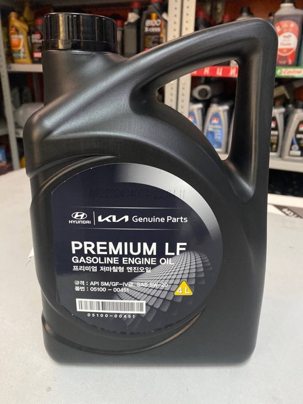 Hyundai/KIA Premium LF Gasoline SM/GF-4 5W-20 4л
