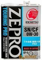 Idemitsu Zepro Touring Pro 0W-30 4л - фото