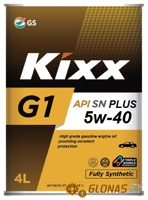 Kixx G1 SN Plus 5W-40 4л - фото