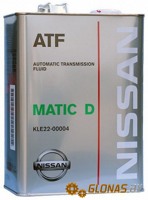 Nissan ATF Matic D 4л - фото