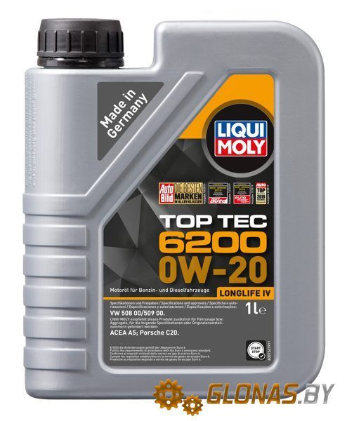 Liqui Moly Top Tec 6200 0W-20 1л