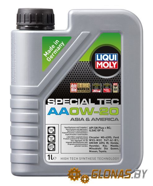 Liqui Moly Special Tec AA 0W-20 1л