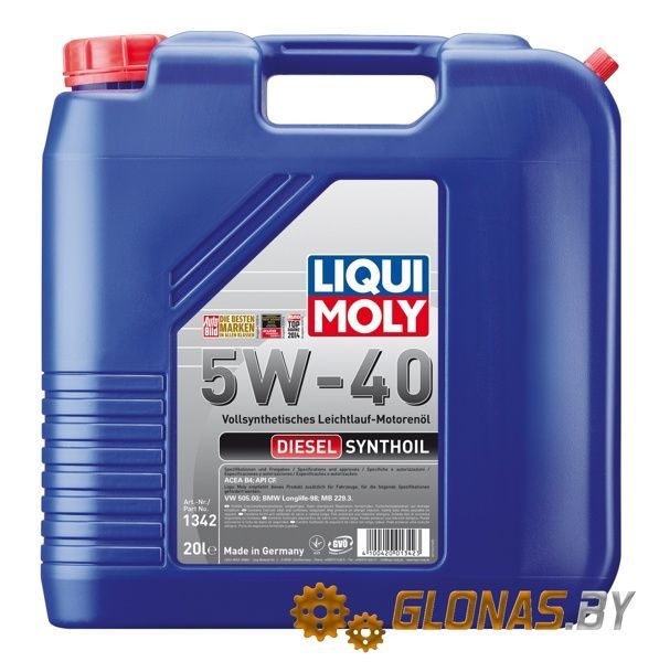 Liqui Moly Diesel High Tech 5W-40 20л