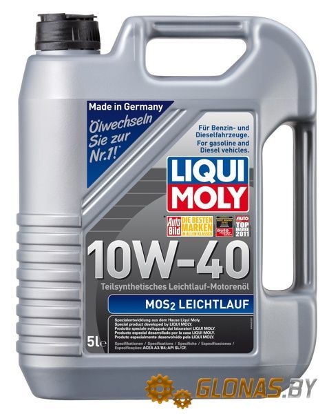 Liqui Moly МoS2 Leichtlauf 10W-40 5л