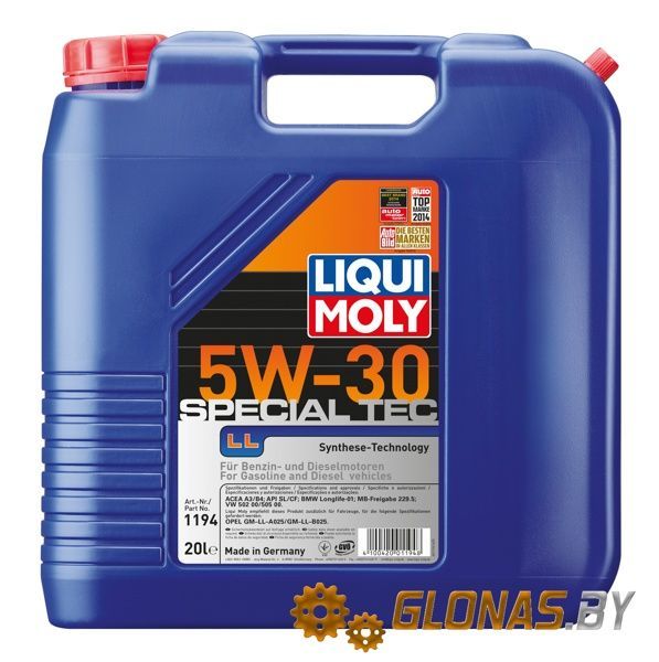 Liqui Moly Special Tec LL 5W-30 20л