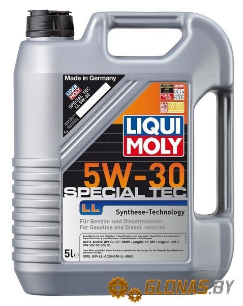 Liqui Moly Special Tec LL 5W-30 5л