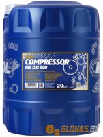 Mannol Compressor Oil ISO 100 20л - фото