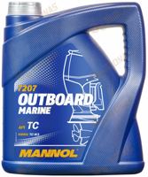 Mannol 2-Takt Outboard Marine TC-W3 4л - фото