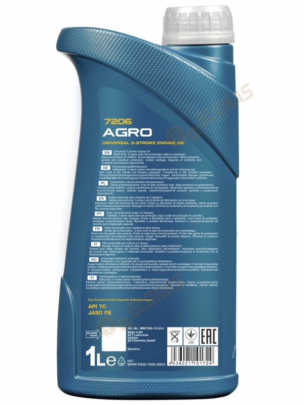 Mannol Agro 2-Takt Agro 1л