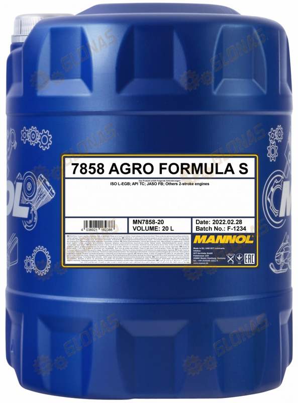 Mannol Agro Formula S API TC 20л