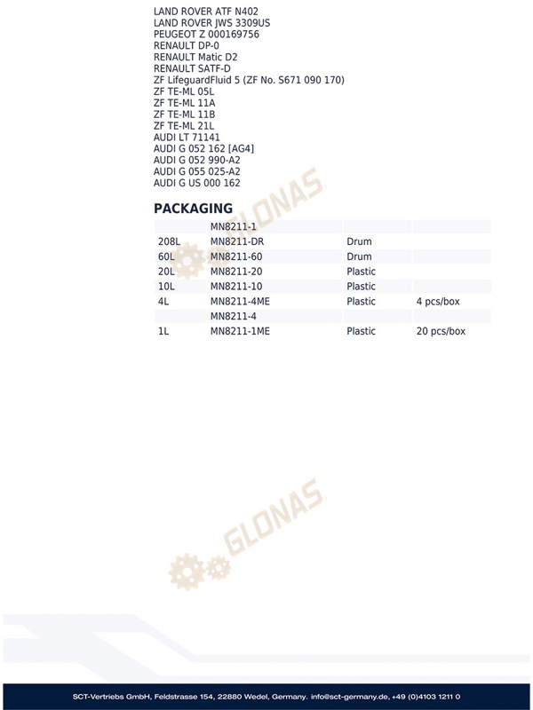 Mannol ATF AG52 4л