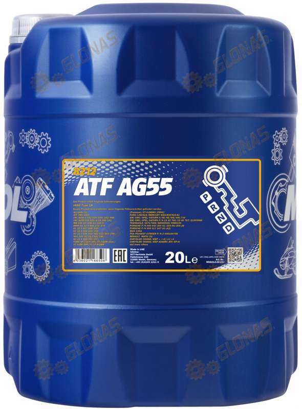 Mannol ATF AG55 Automatic 20л