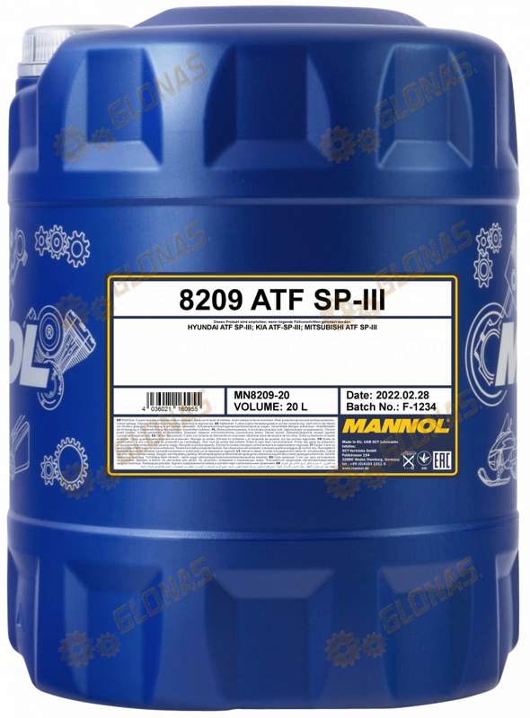 Mannol ATF SP-III 20л