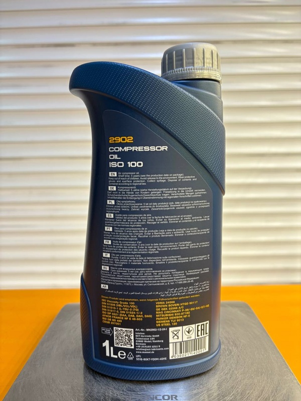 Mannol Compressor Oil ISO 100 1л
