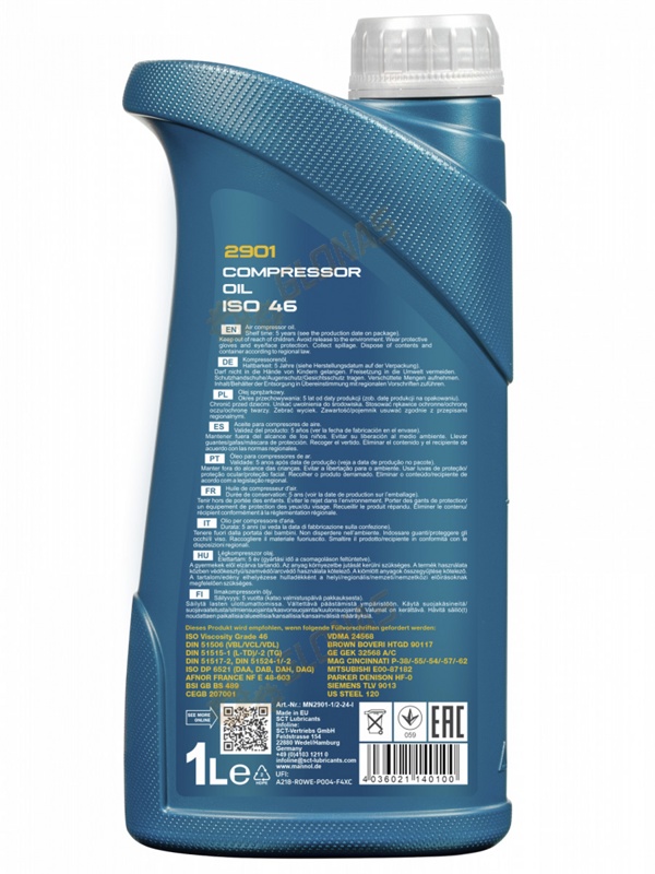 Mannol Compressor Oil ISO 46 1л