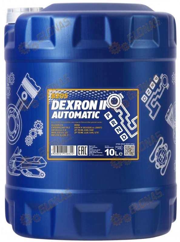 Mannol Dexron III Automatic Plus 10л