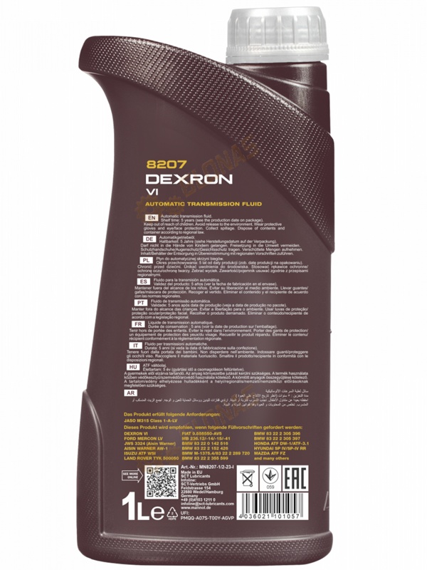 Mannol Dexron VI 1л