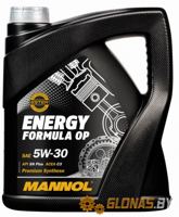 Mannol Energy Formula OP 5W-30 4л - фото
