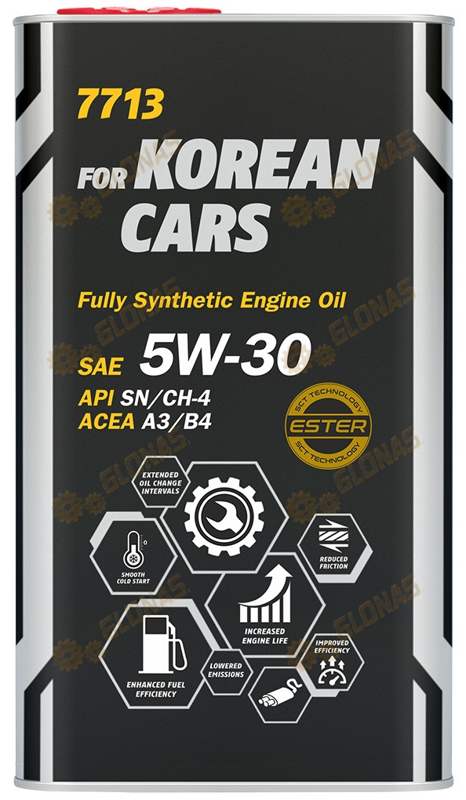 Mannol for Korean Cars 5W-30 4л