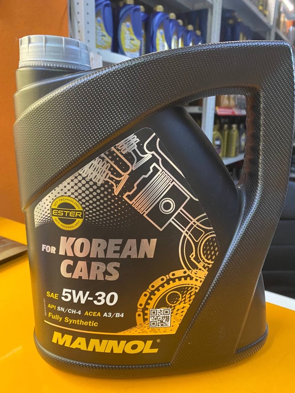 Mannol for Korean Cars 5W-30 4л