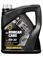 Mannol for Korean Cars 5W-30 4л - фото