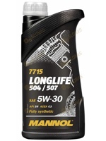 Mannol Longlife 504/507 5W-30 1л - фото