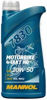 Mannol 4-Takt Motorbike HD 20W-50 1л - фото