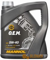 Mannol O.E.M. for Renault Nissan 5W-40 4л - фото