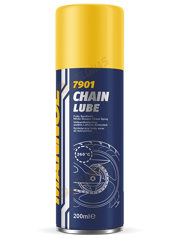 Манол Chain Lube смазка для цепи аэрозоль 200мл