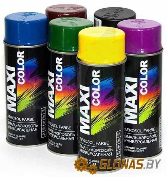 Maxi Color аэрозольная краска для кузова 400мл