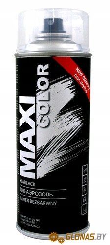 Maxi Color аэрозольный лак 400мл