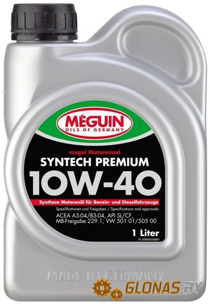 Meguin Megol Syntech Premium 10W-40 1л