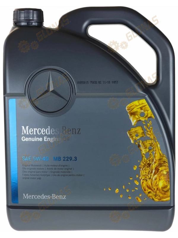 Mercedes MB 229.3 5w40 5л