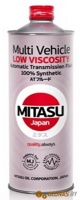 Mitasu MJ-325 LOW VISCOSITY ATF WS 100% Synthetic 1л - фото