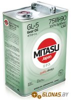 Mitasu MJ-411 GEAR OIL GL-5 75W-90 LSD 100% Synthetic 4л - фото