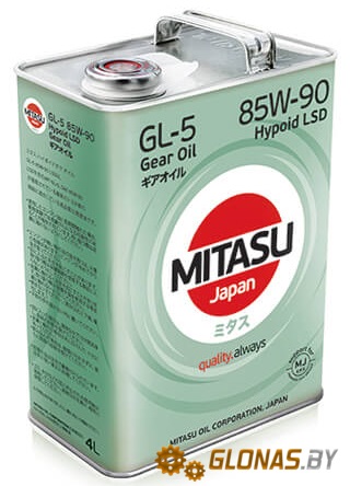 Mitasu MJ-412 GEAR OIL GL-5 85W-90 LSD 4л