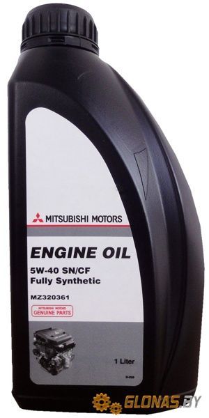 Mitsubishi Engine Oil Fully Synthetic SN/CF 5W-40 1л