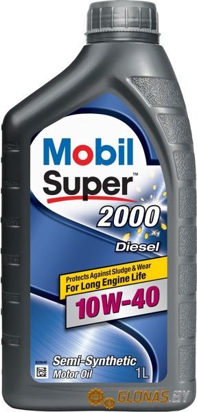 Mobil Super 2000 X1 Diesel 10W-40 1л