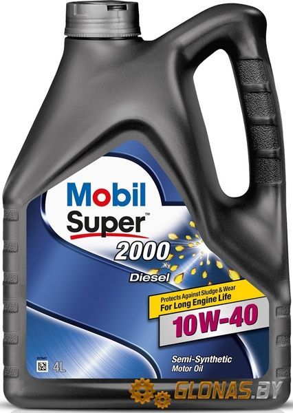 Mobil Super 2000 X1 Diesel 10W-40 4л