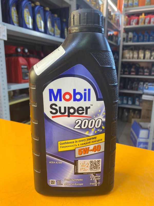 Mobil Super 2000 x3 5W-40 1л